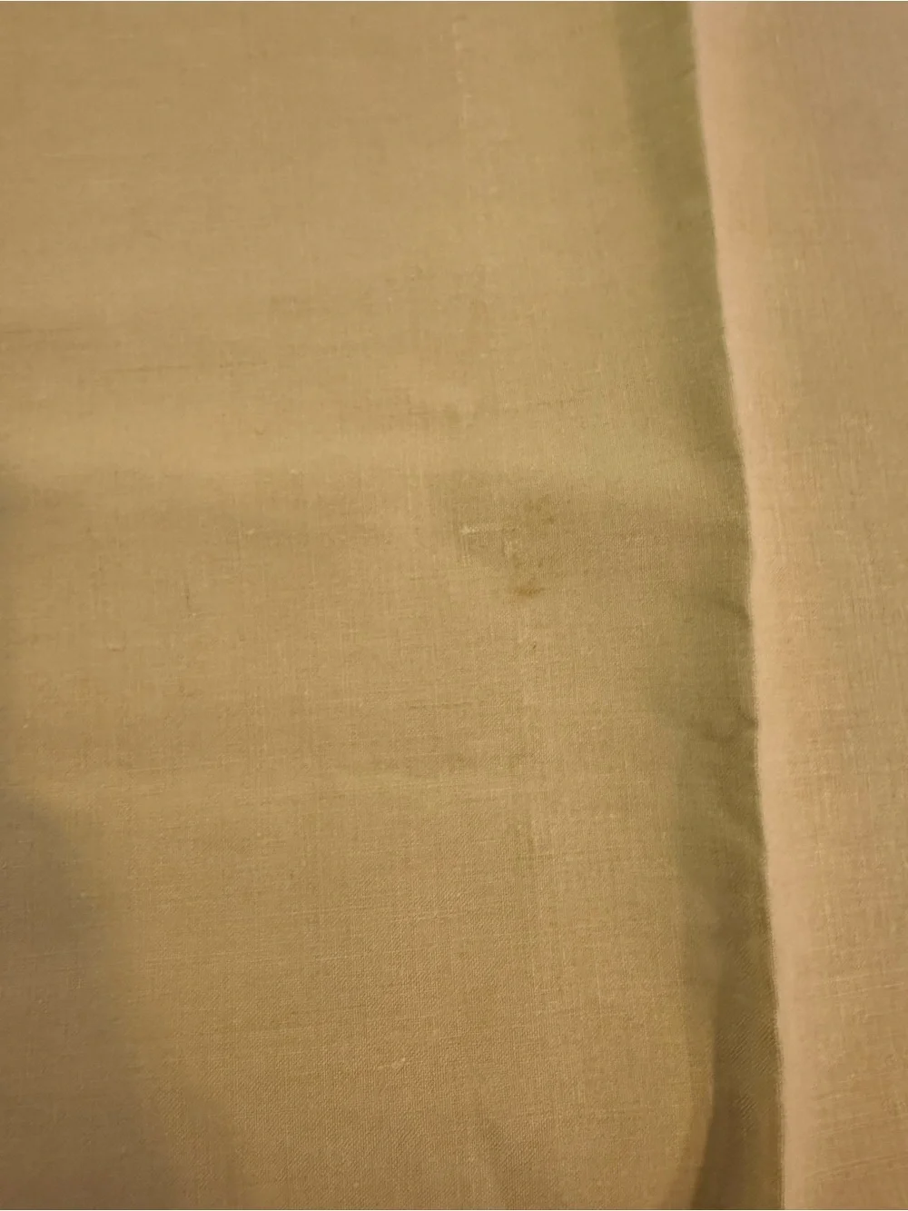 Vintage 1937 King George VI Coronation Embroidered Linen Tablecloth 35”